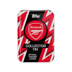 BUY 2025-26 TOPPS ARSENAL COLLECTORS TIN SET IN WHOLESALE ONLINE