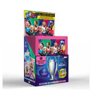 BUY 2025-26 TOPPS UEFA CHAMPIONS LEAGUE STICKERS BOX IN WHOLESALE ONLINE