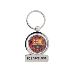 BUY BARCELONA DOUBLE-SIDED SPINNER KEYCHAIN IN WHOLESALE ONLINE