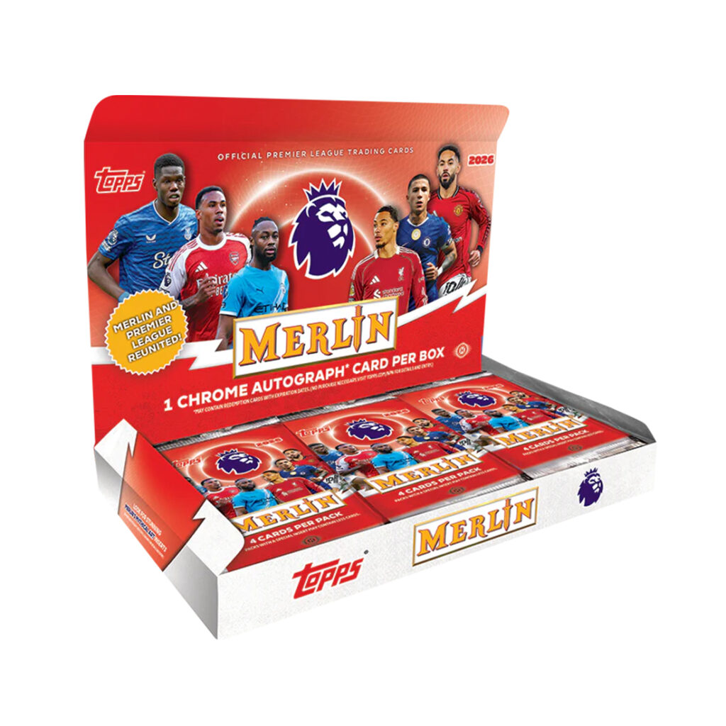 BUY 2026 TOPPS MERLIN PREMIER LEAGUE CARDS IN WHOLESALE ONLINE