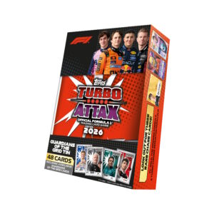 BUY 2026 TOPPS TURBO ATTAX FORMULA 1 CARDS MEGA TIN IN WHOLESALE ONLINE